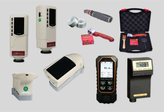 Paint and Coating Quality Control Devices