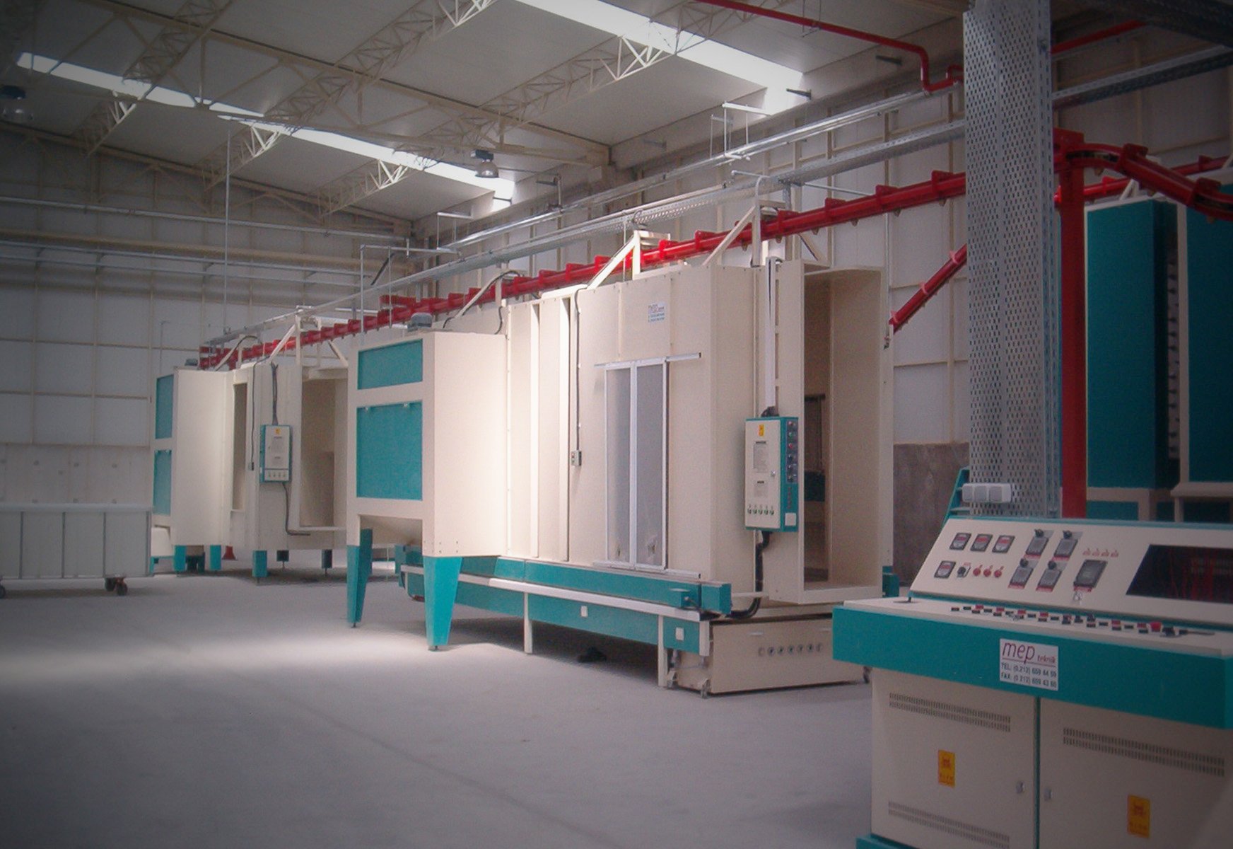 Endüstriyel Boya Tesisleri